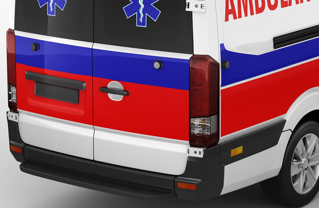 Generic Ambulance 3D model_3