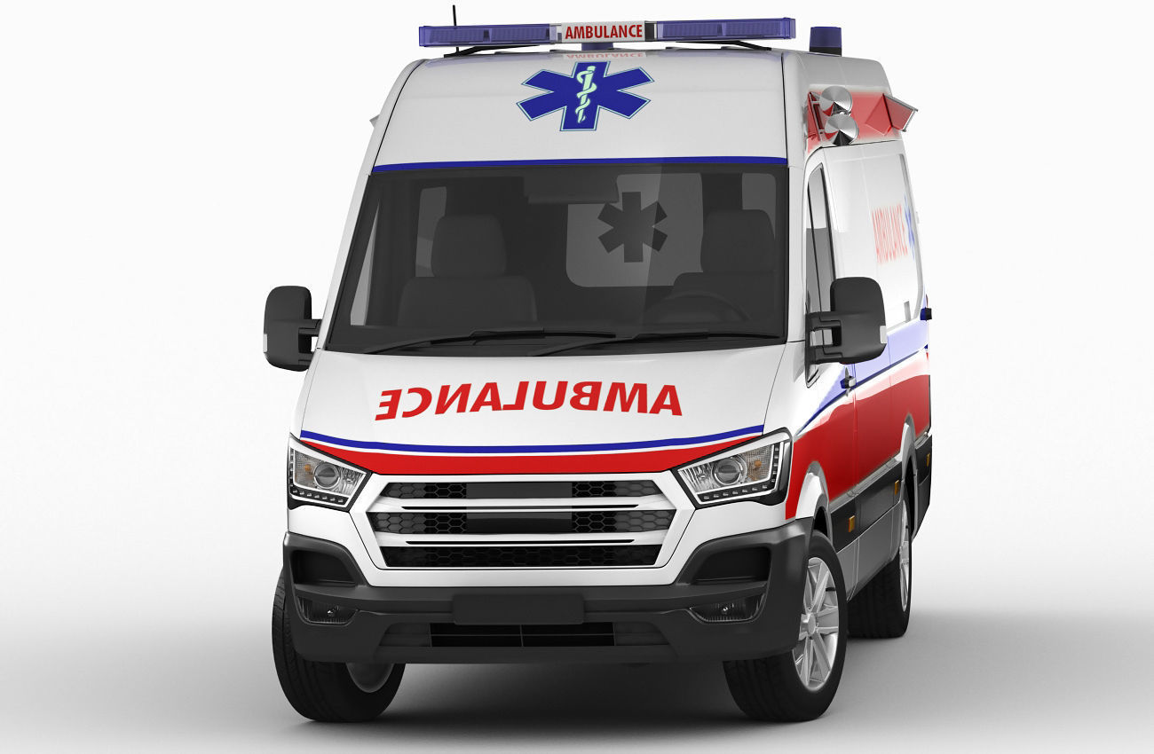 Generic Ambulance 3D model_11