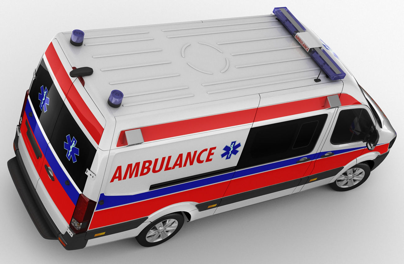 Generic Ambulance 3D model_6