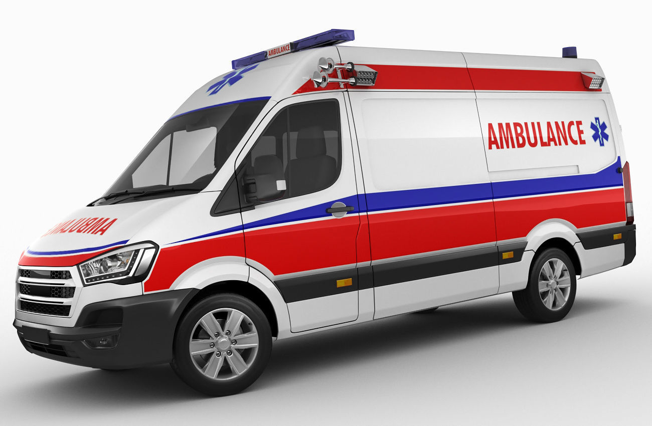 Generic Ambulance 3D model_7