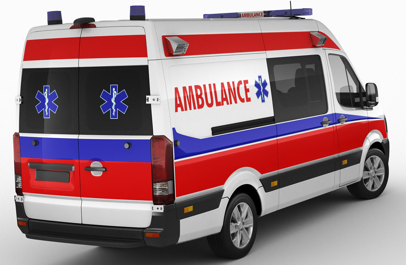 Generic Ambulance 3D model_1