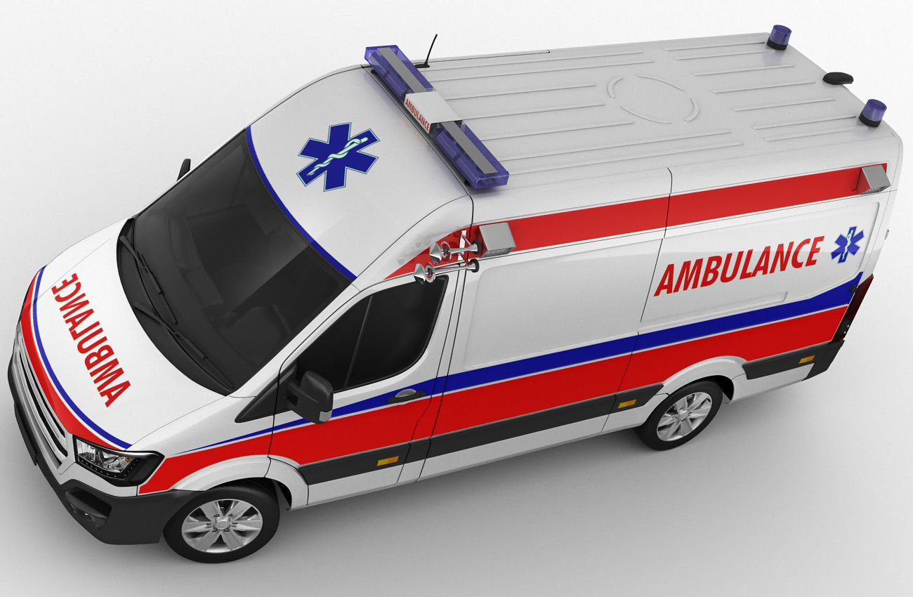 Generic Ambulance 3D model_5