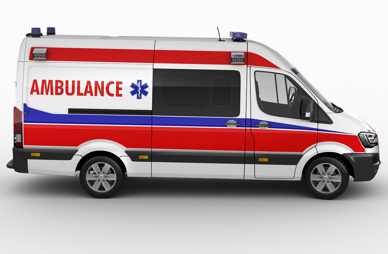Generic Ambulance 3D model_2