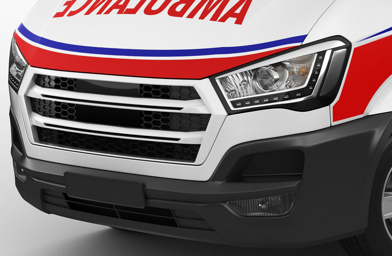 Generic Ambulance 3D model_4