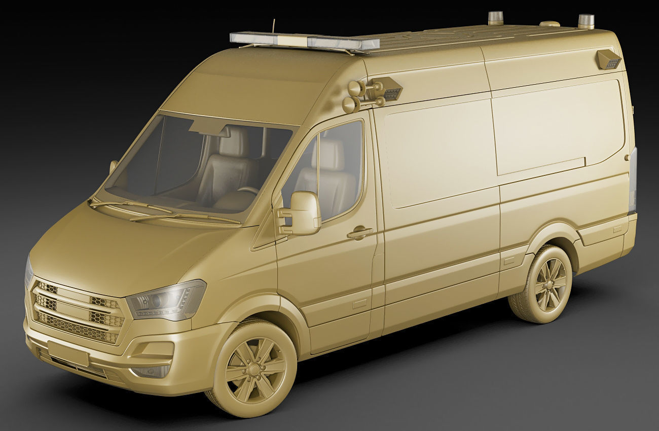 Generic Ambulance 3D model_17