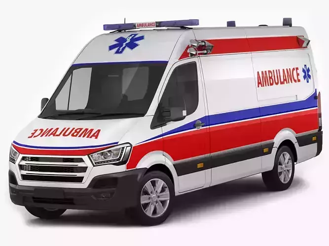 Generic Ambulance 3D model