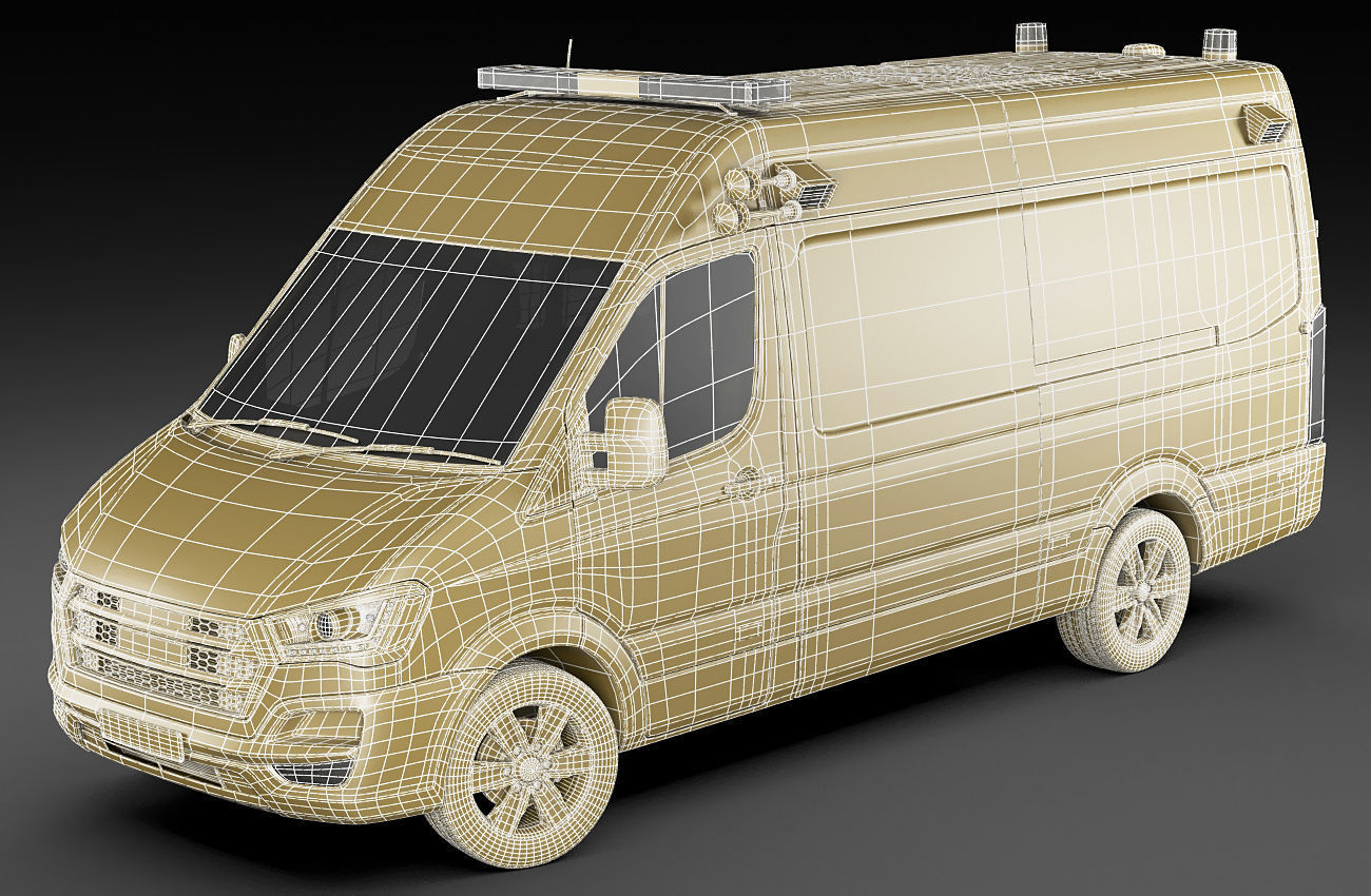 Generic Ambulance 3D model_21
