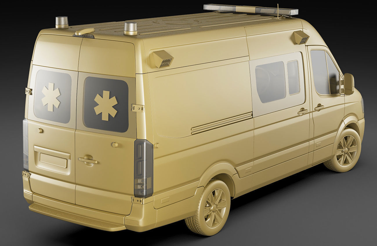 Generic Ambulance 3D model_18