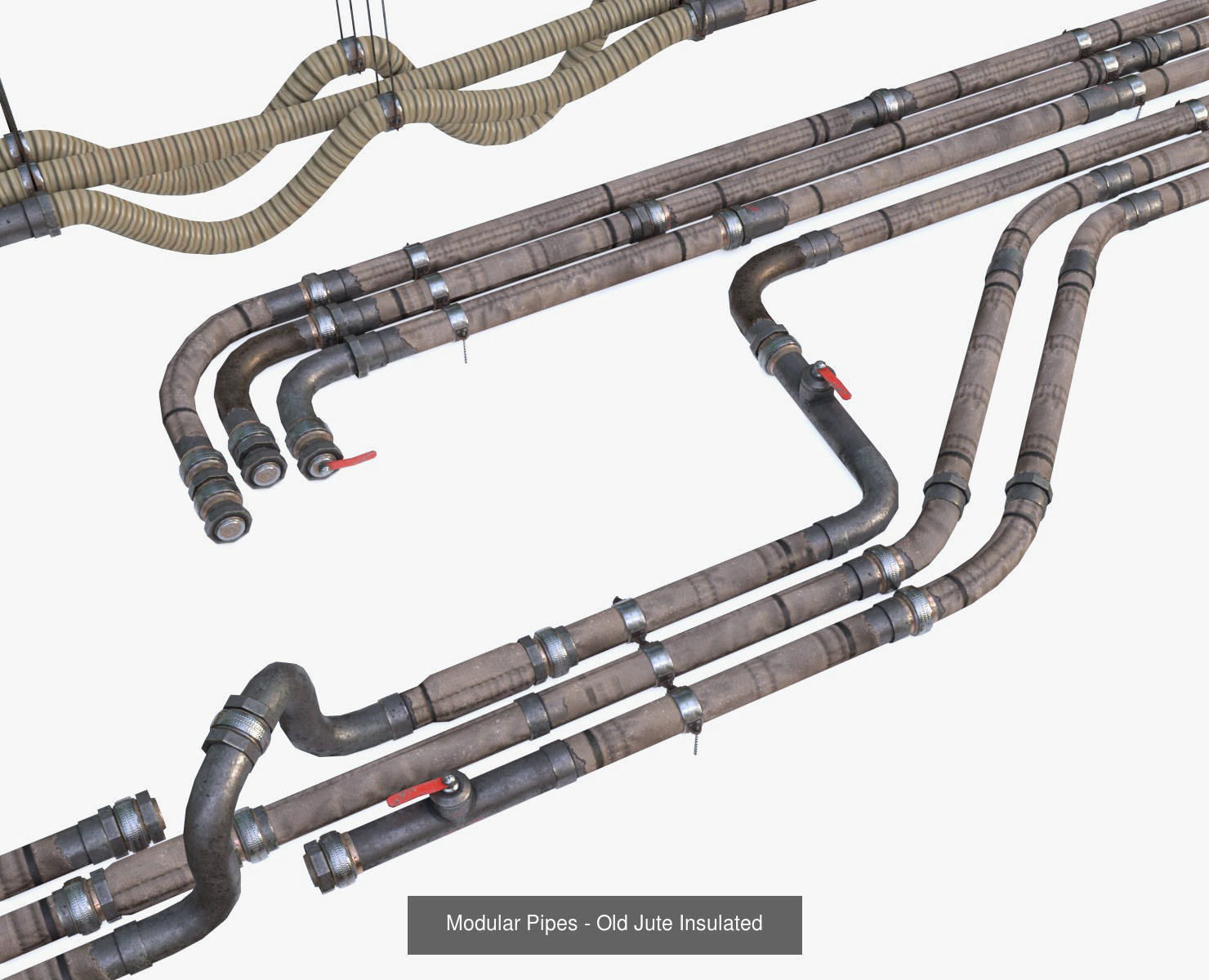 Modular Pipes Diameter 10 - Complete Collection _2