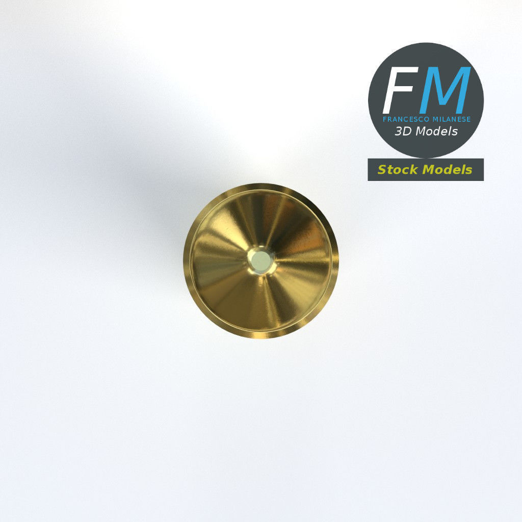 Stereo jack plug 3D model_6