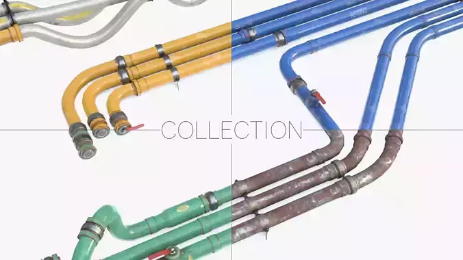 Modular Pipes - Industrial Collection 