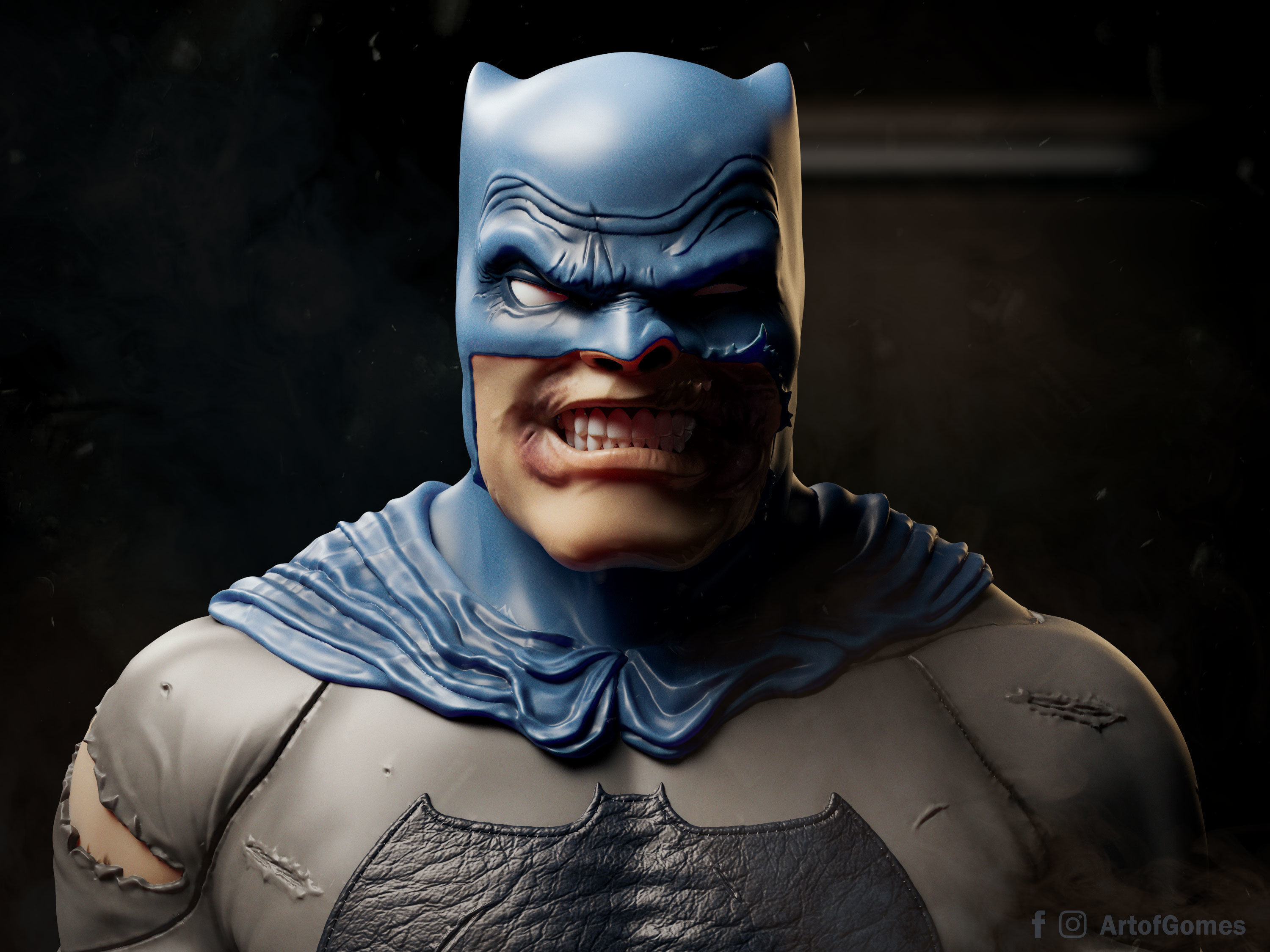 Batman Dark Knight Free 3D print model_1