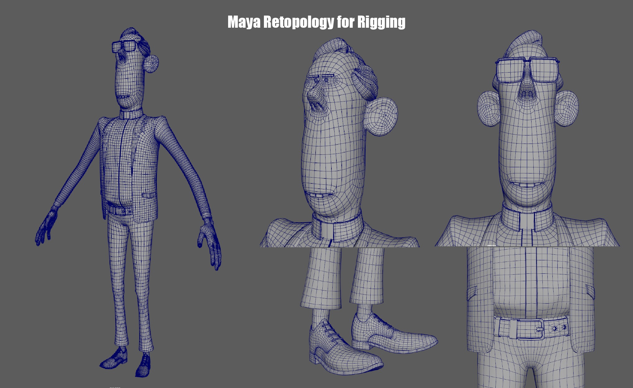 Priest character rigged - The Father 3D model_2