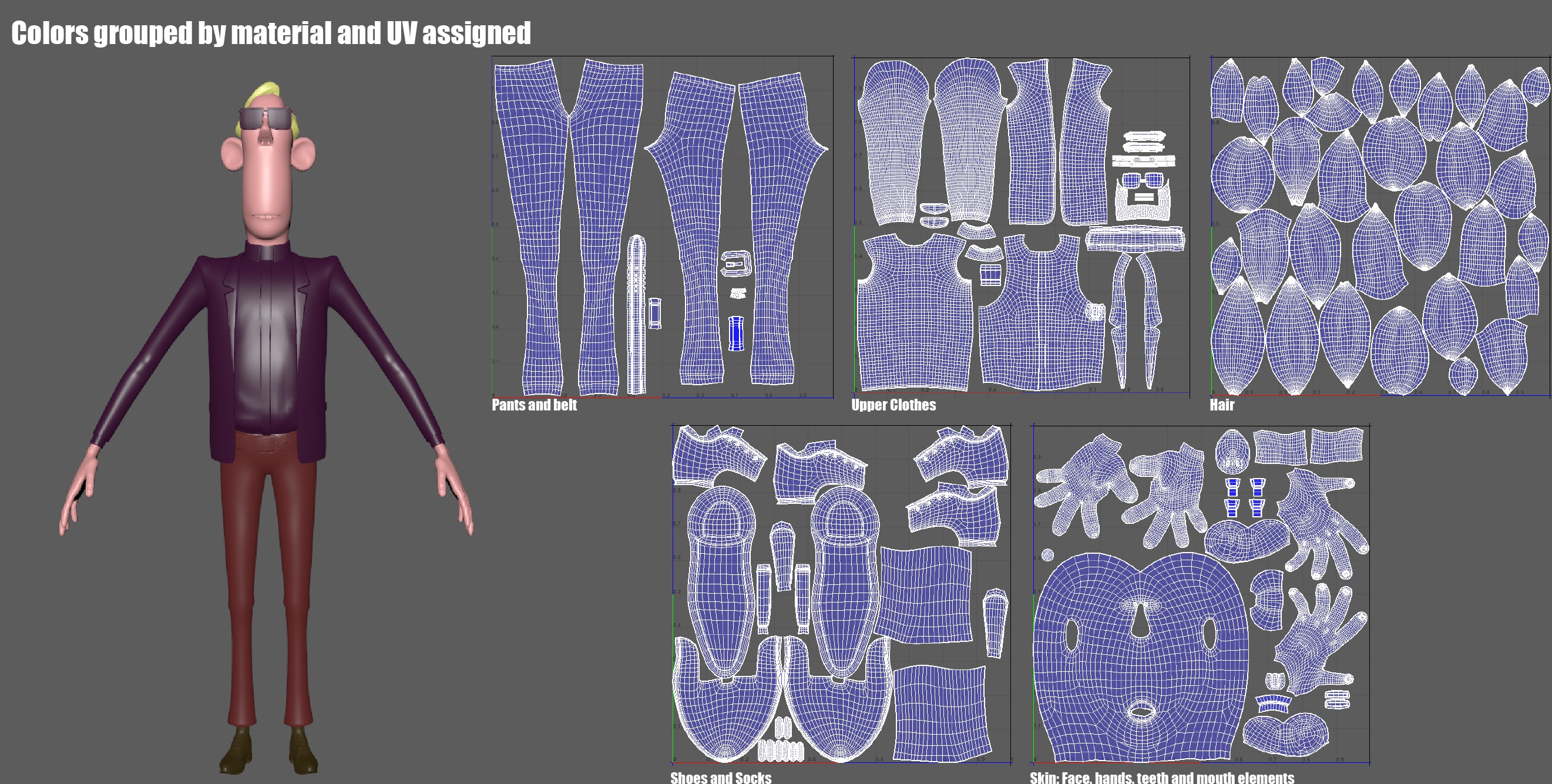 Priest character rigged - The Father 3D model_3
