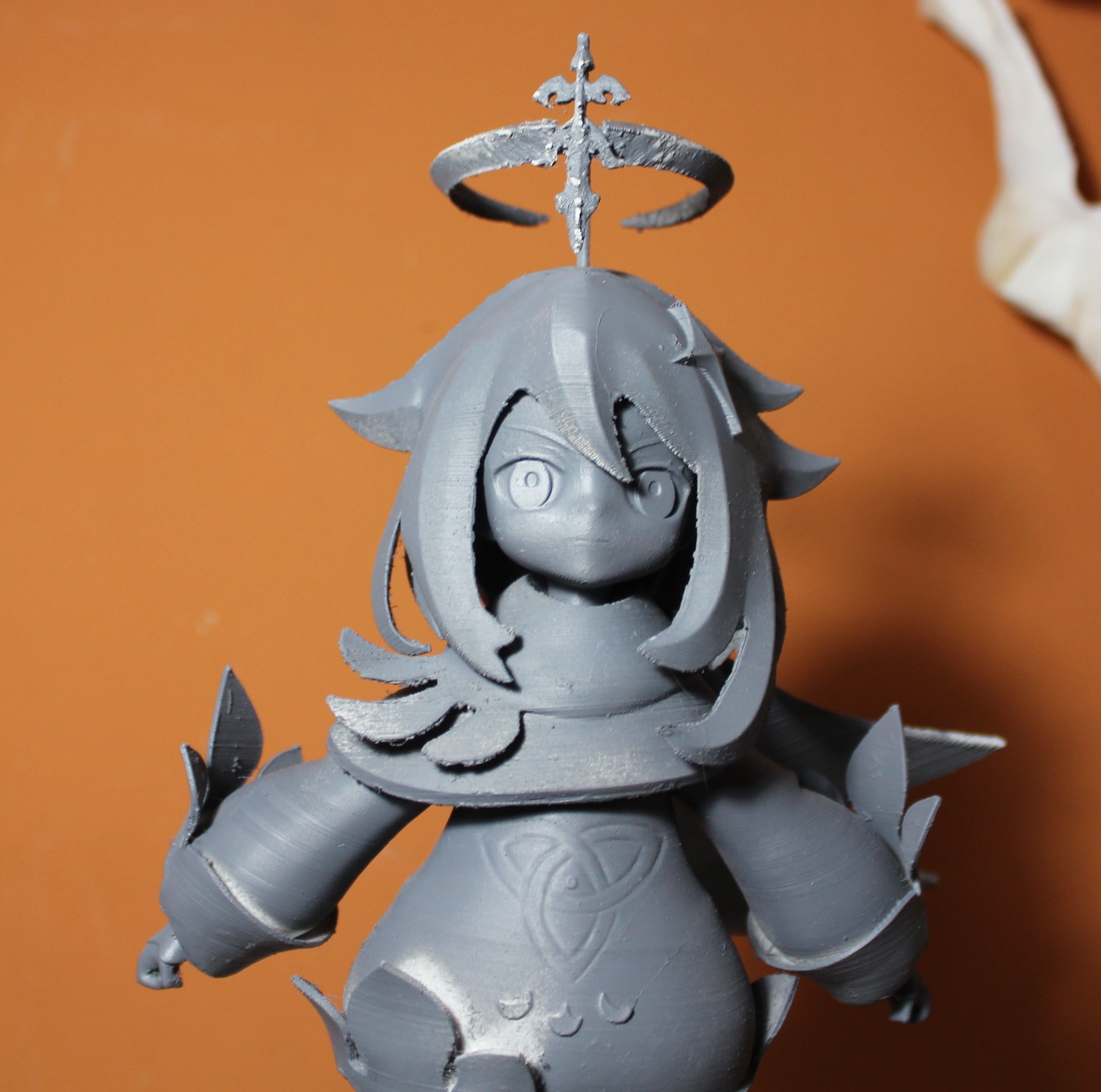 Paimon Genshin Impact 3D print model_2