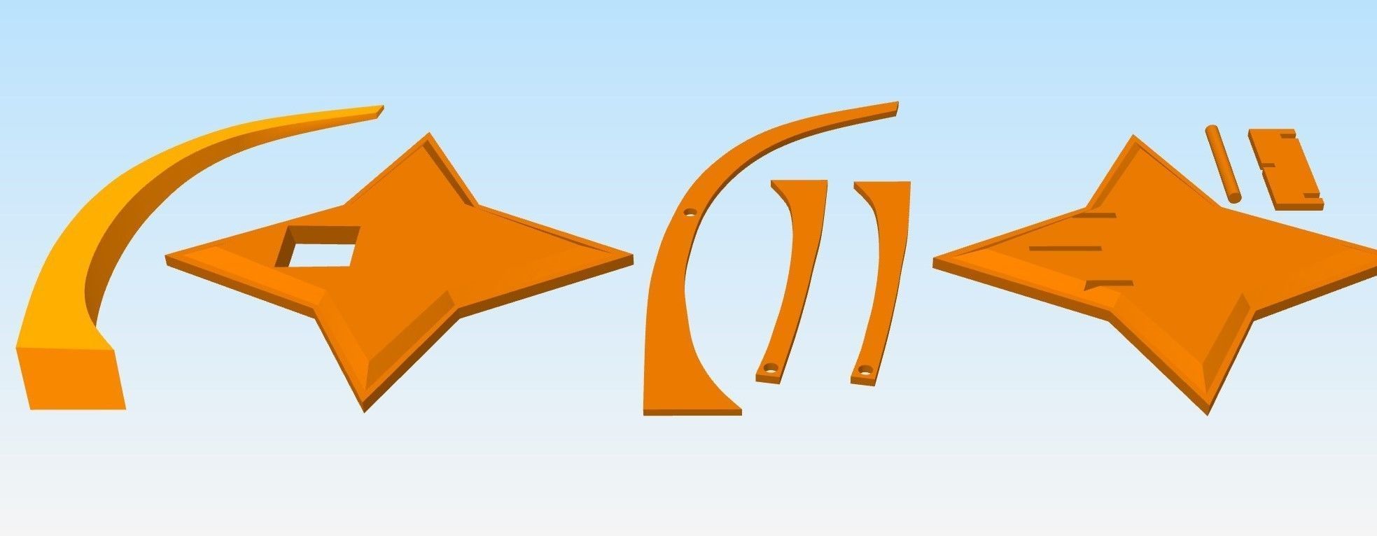 Paimon Genshin Impact 3D print model_11