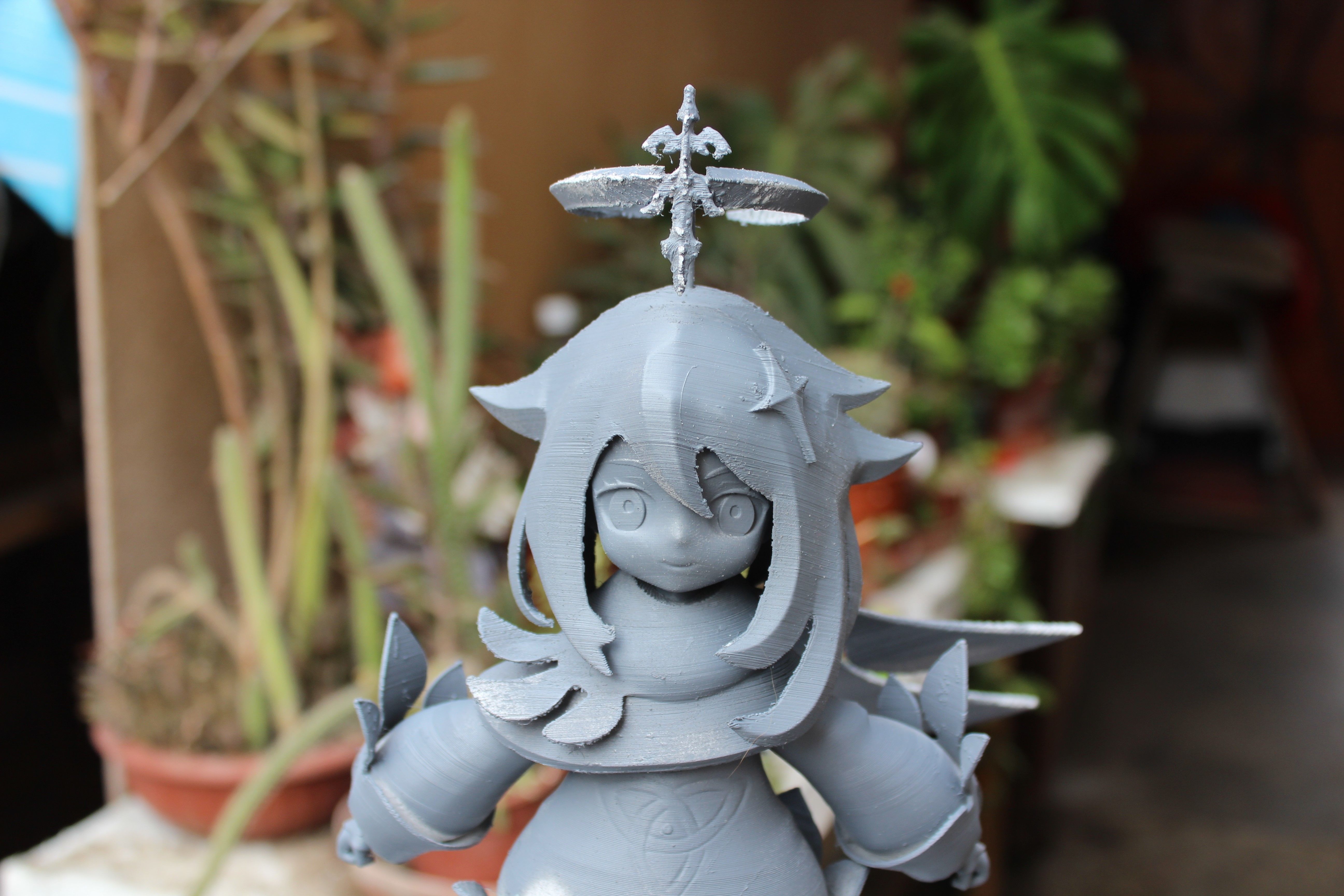 Paimon Genshin Impact 3D print model_1