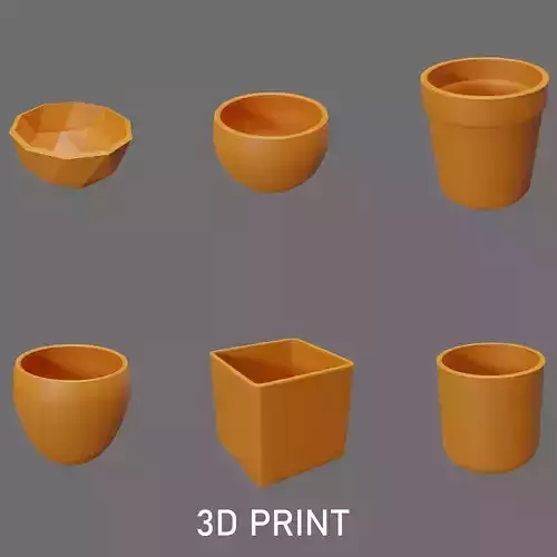 Vases for 3D print