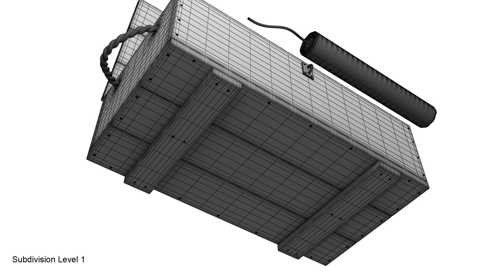 Dynamite box 3D model_43
