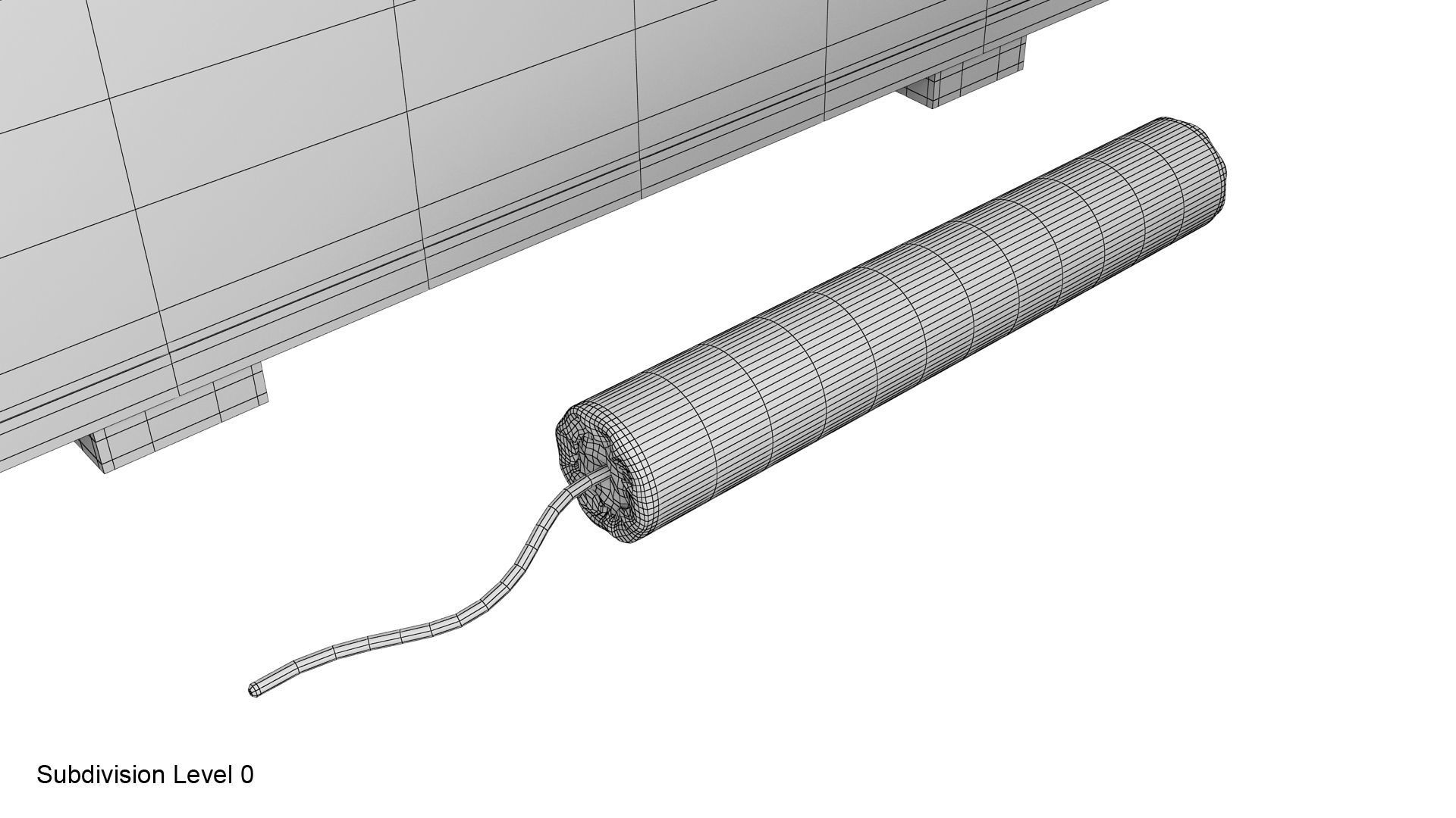 Dynamite box 3D model_29