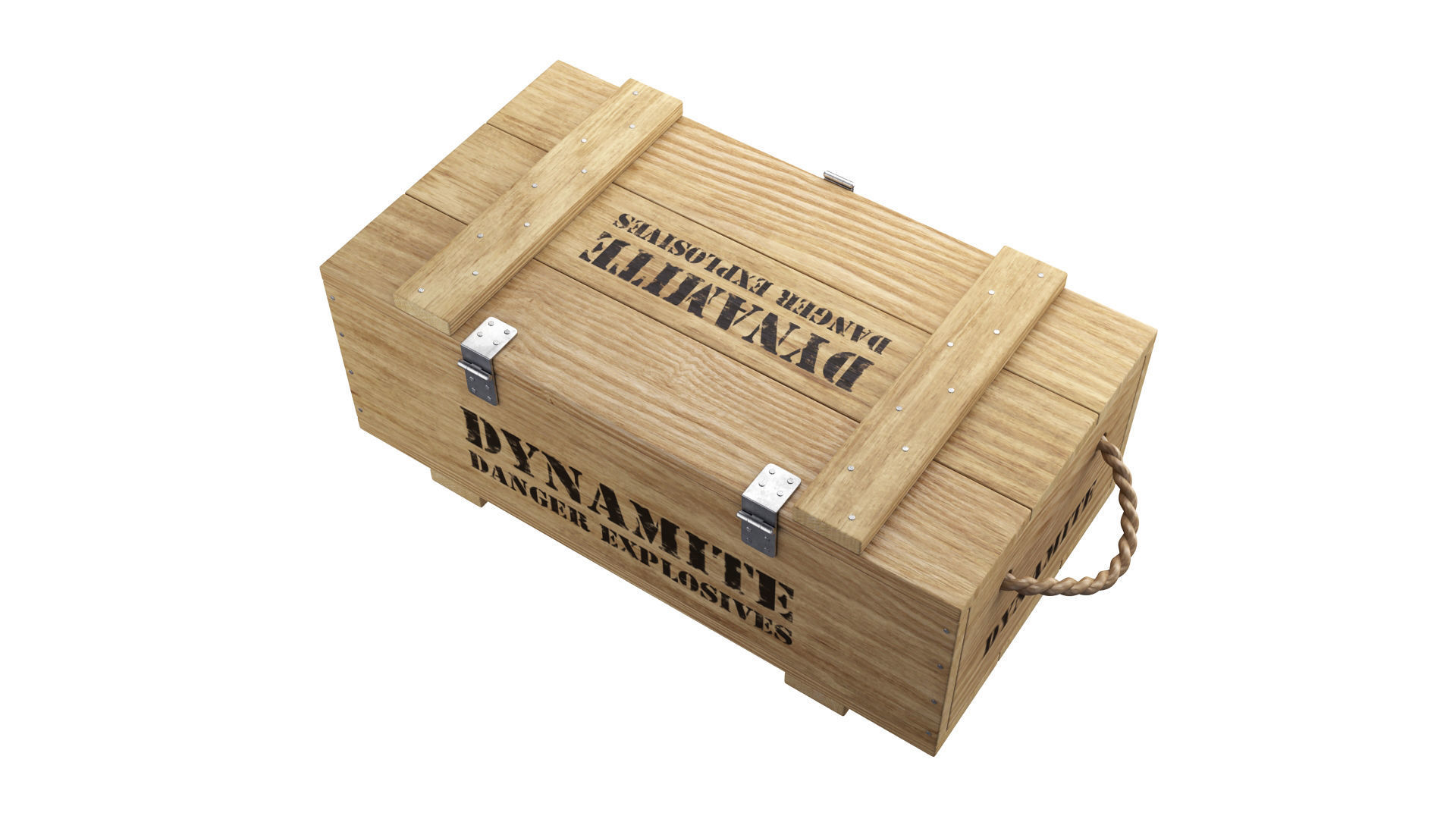 Dynamite box 3D model_9
