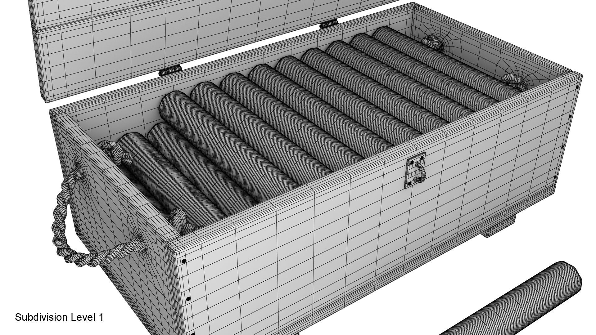 Dynamite box 3D model_42