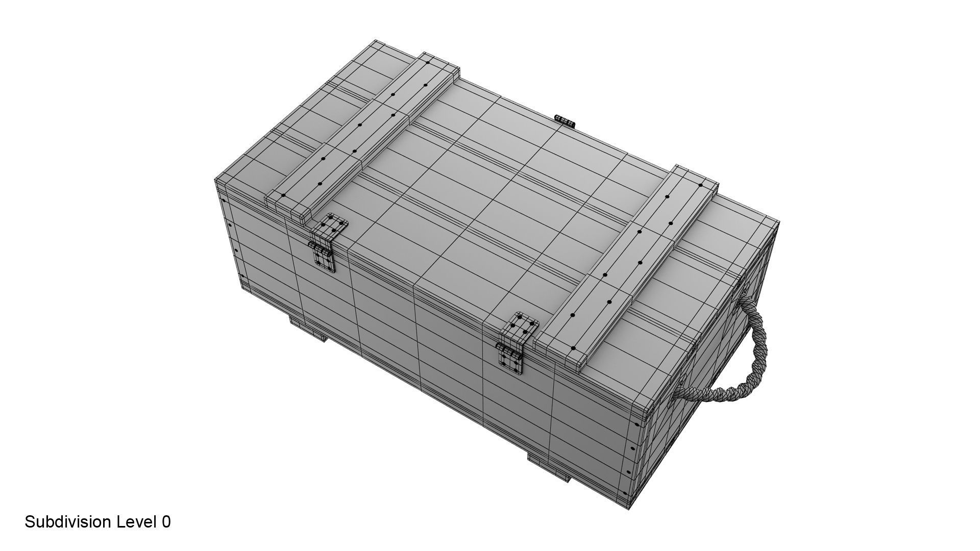Dynamite box 3D model_26