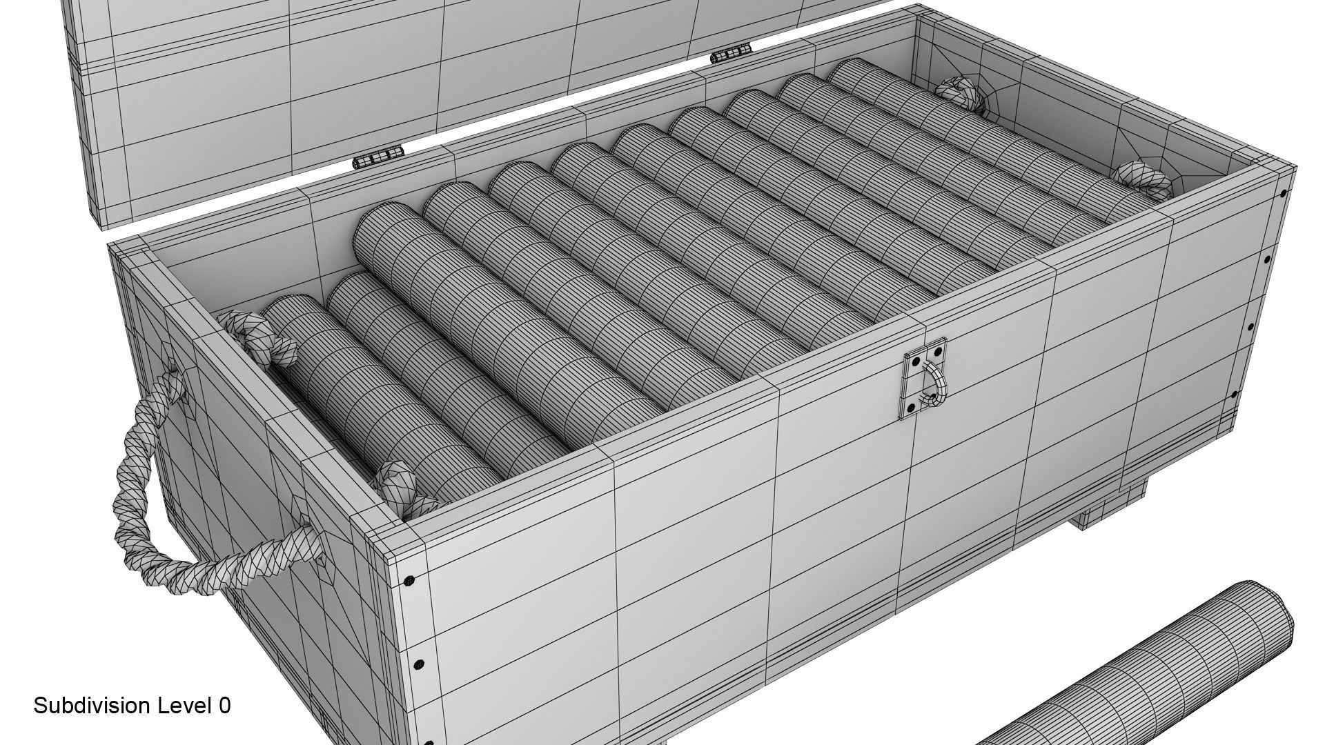 Dynamite box 3D model_27