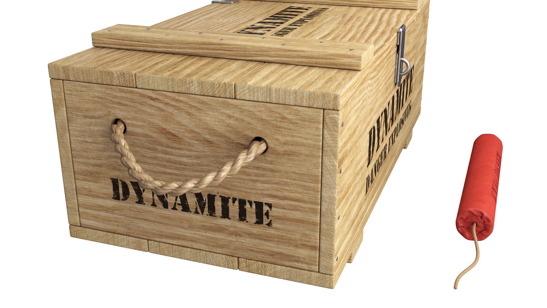 Dynamite box 3D model_16