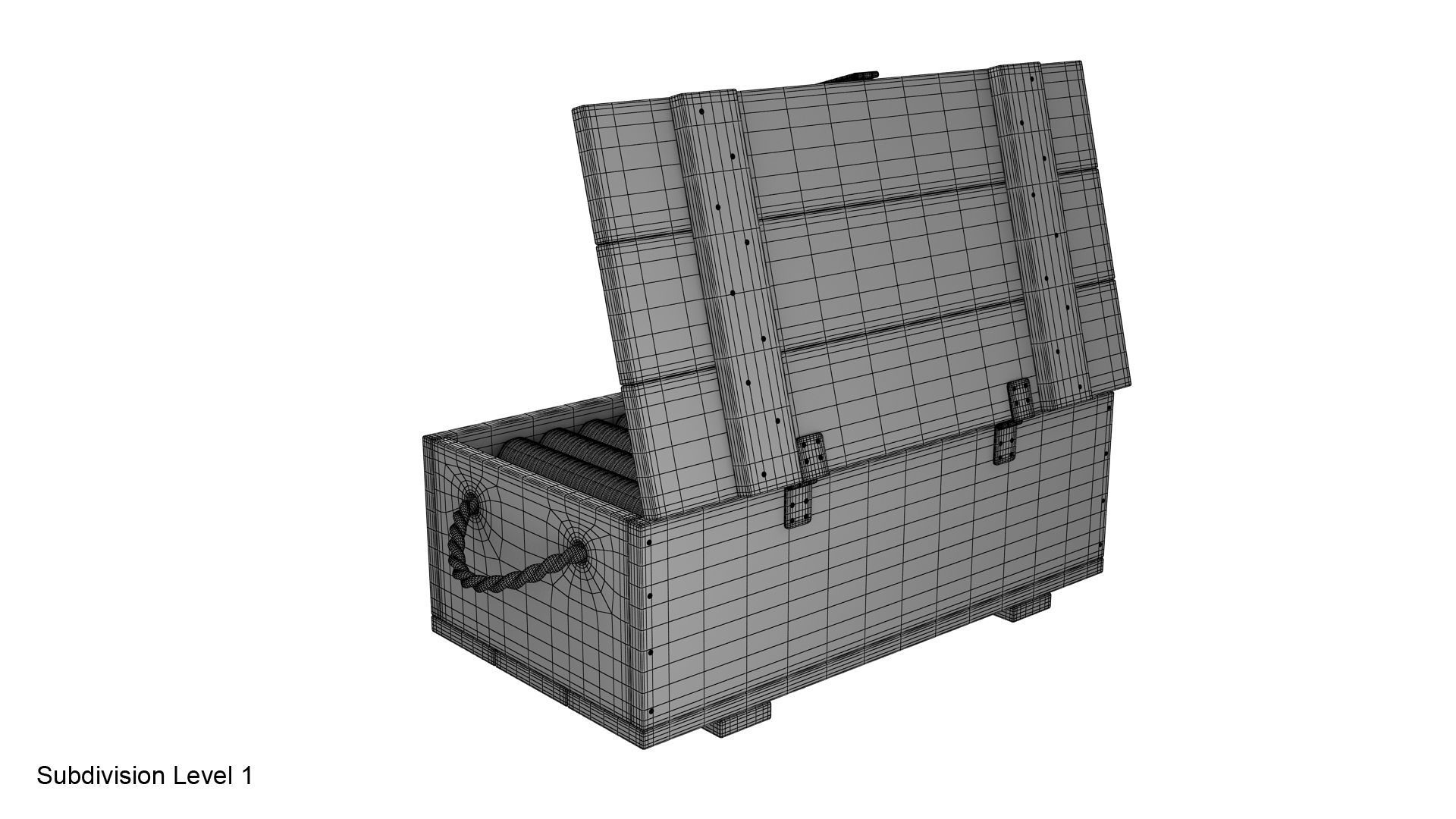 Dynamite box 3D model_36