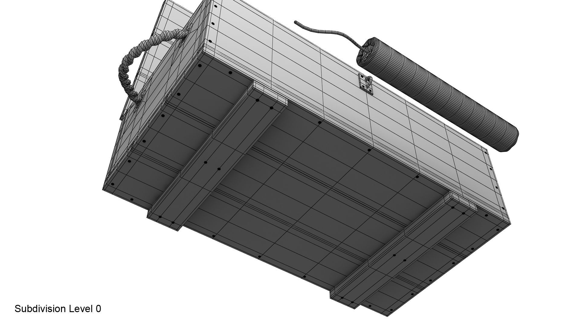 Dynamite box 3D model_28