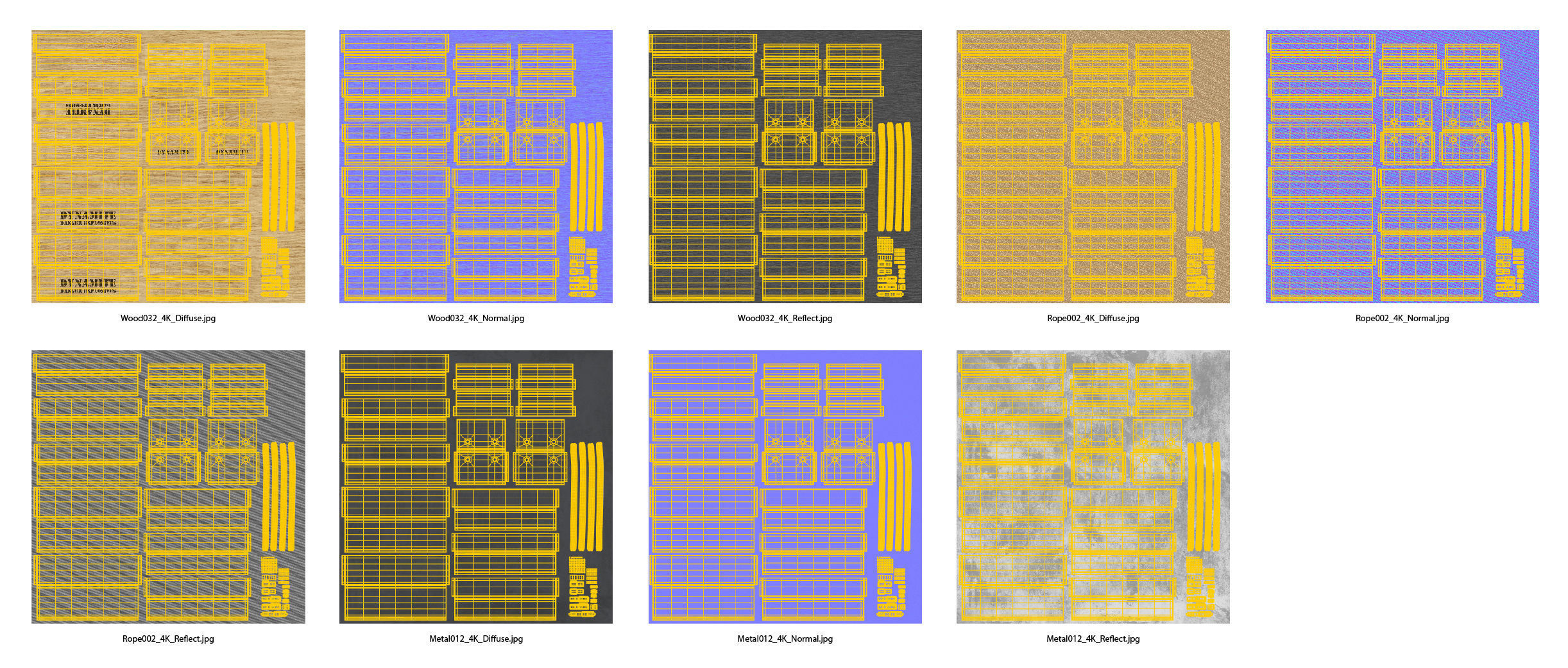 Dynamite box 3D model_17