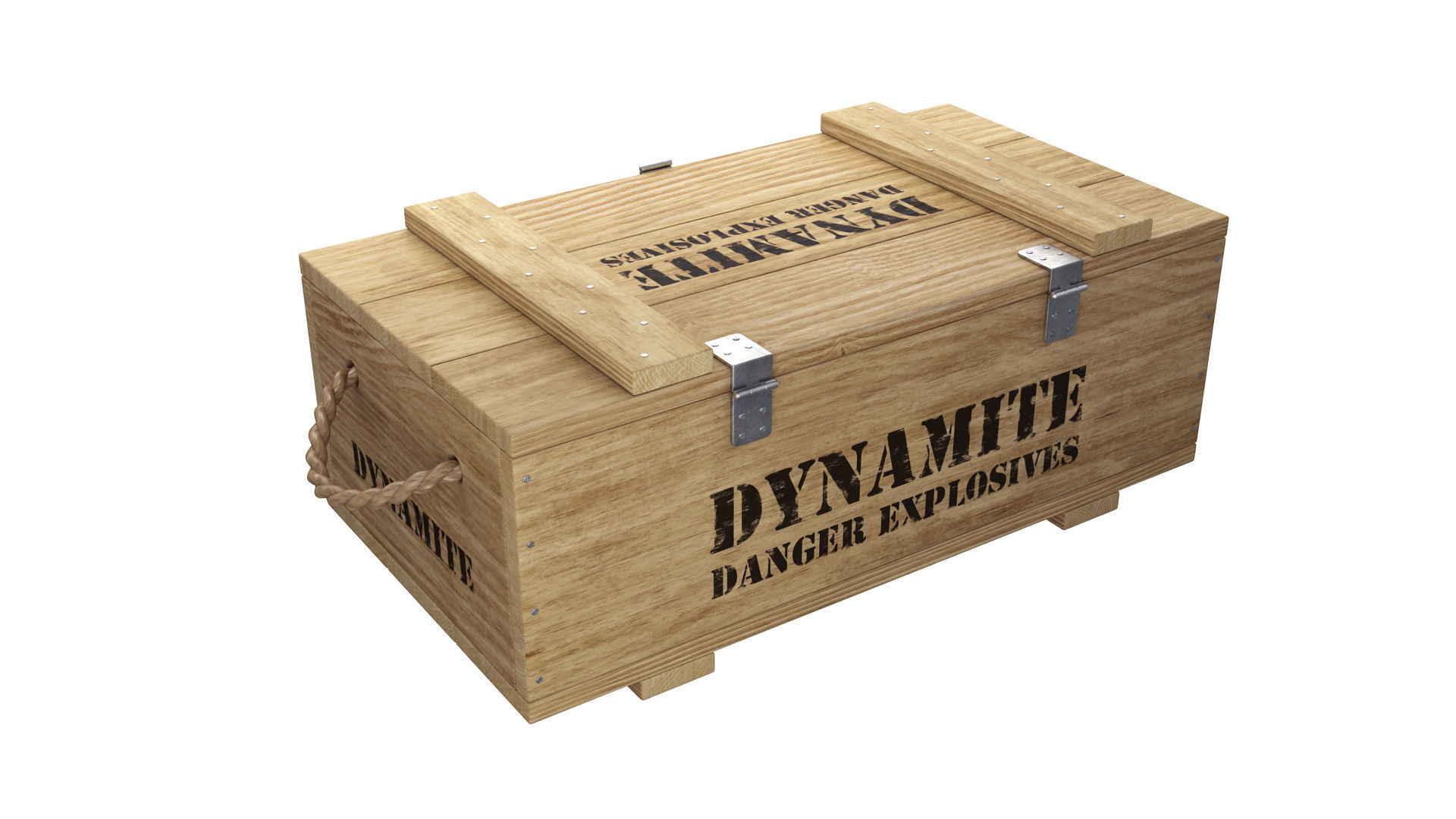 Dynamite box 3D model_8
