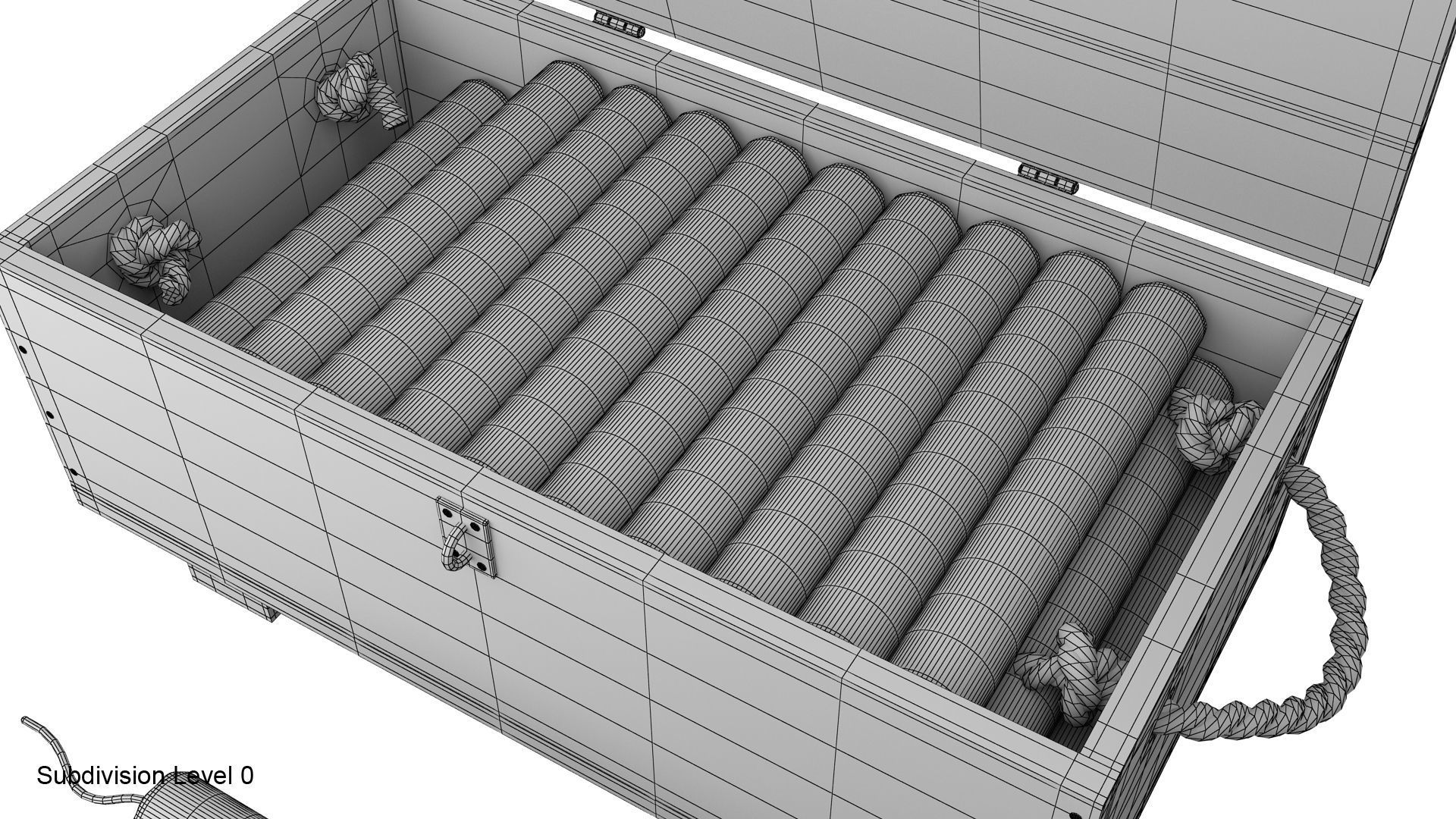 Dynamite box 3D model_30