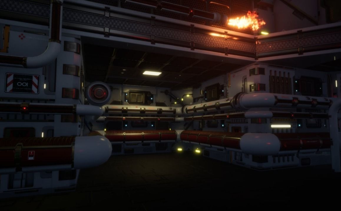 ModularSciFiEnvironment UE4 Low-poly 3D model_1