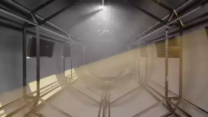 SPACESHIP Inside 3D model
