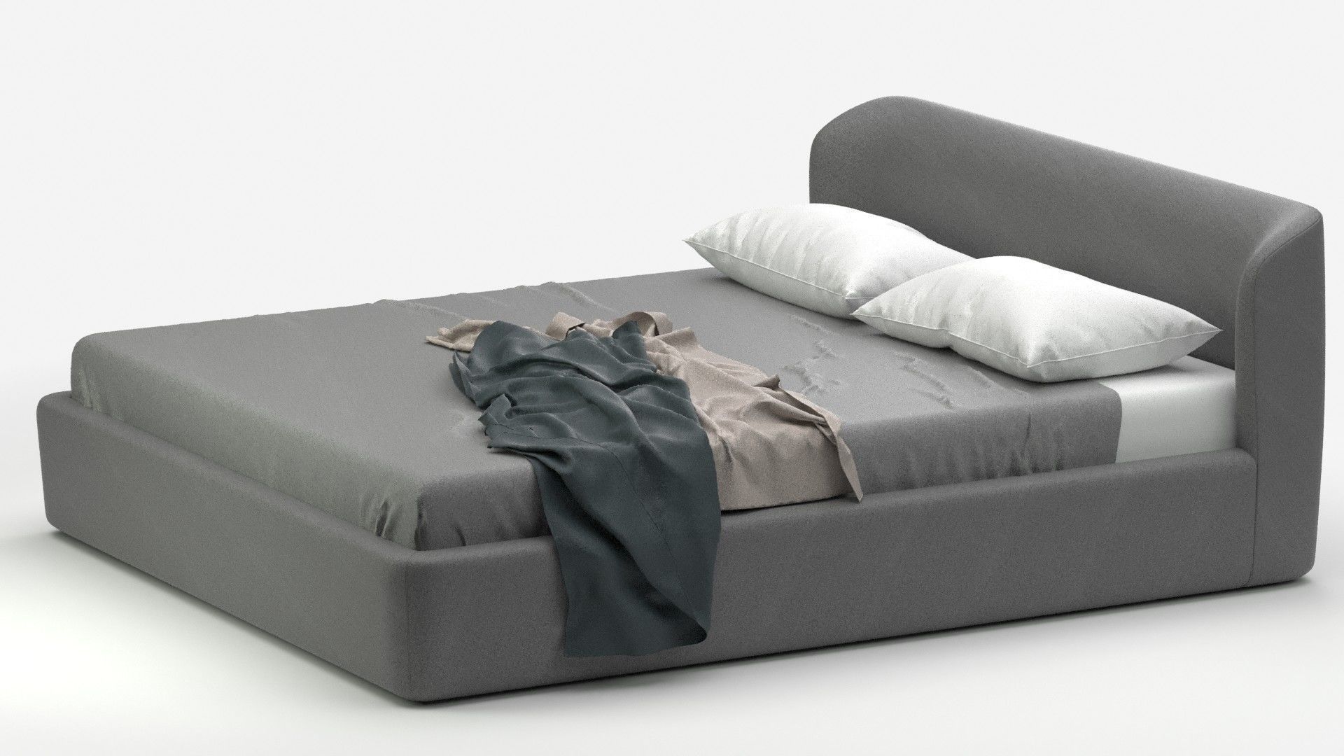 GUBI Bed 3D model_12