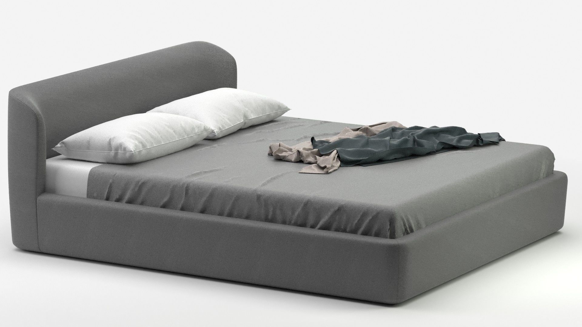 GUBI Bed 3D model_16