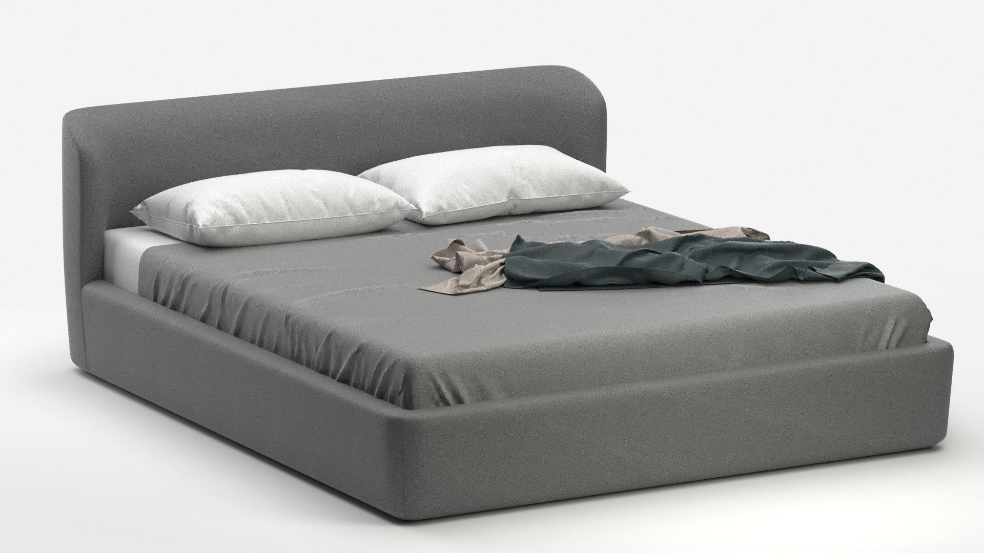 GUBI Bed 3D model_15