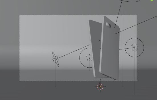 Smartphone 3D model huawei pro 3D model_5