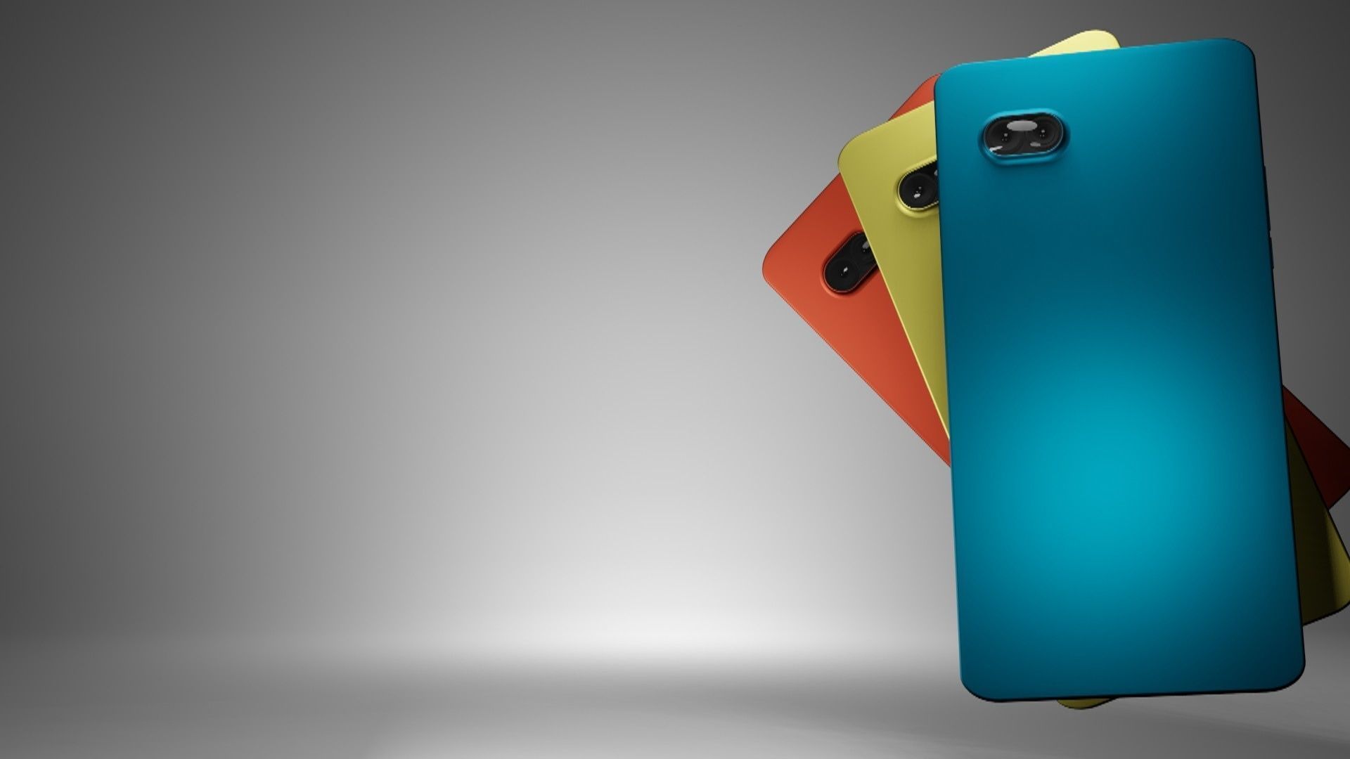 Smartphone 3D model huawei pro 3D model_2