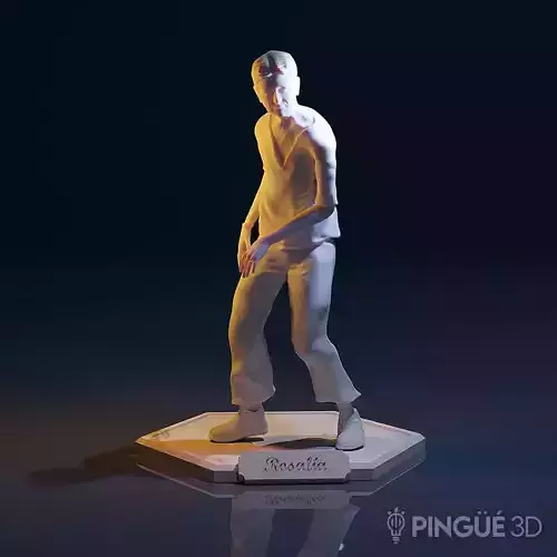 Rosalia - Fabian Show Dancer from Argentina 3D print model 3D print model