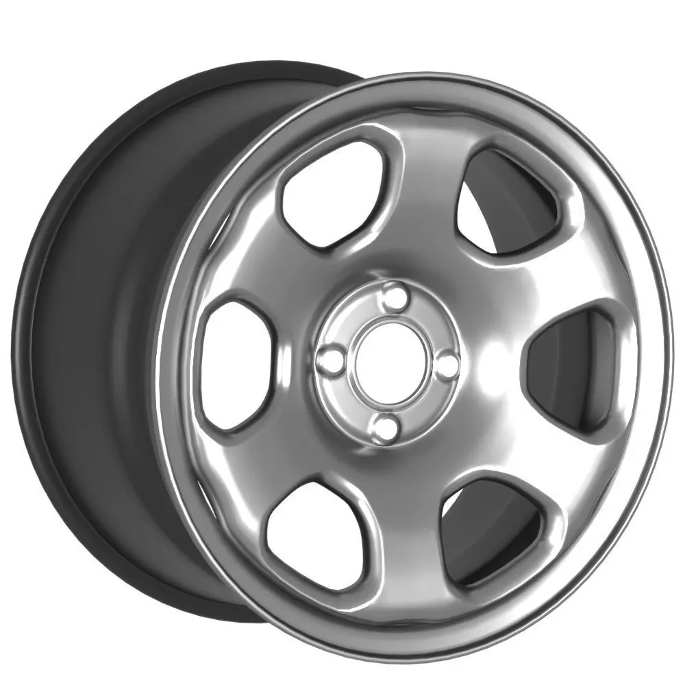 Generic steel rim  3D model_0