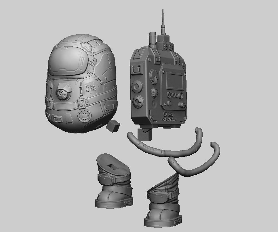 Among Us Figure  3D print model_3