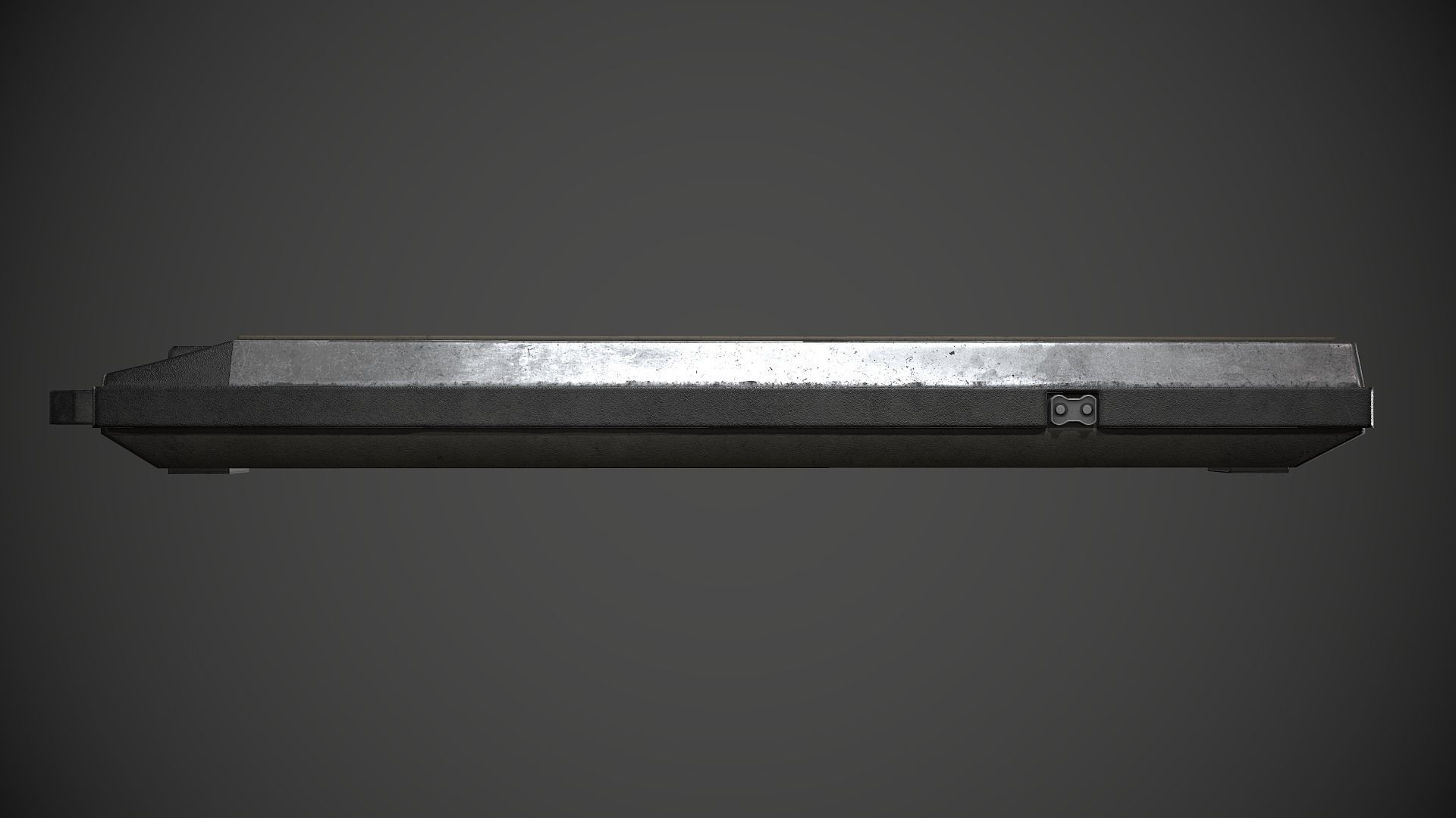 Cassette Player Audio Low-poly 3D model_9