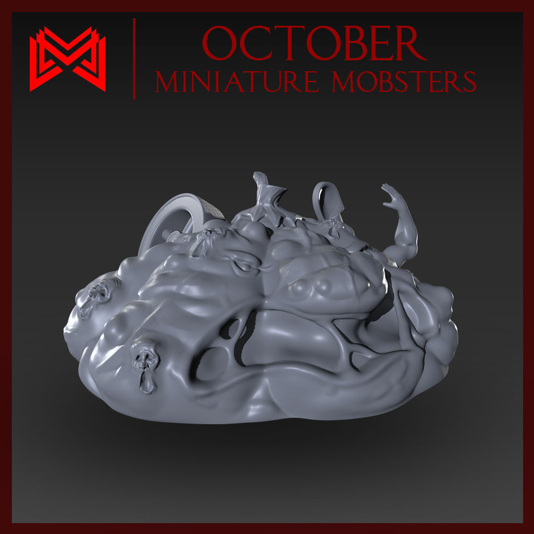 October Miniatures - Pumpkin Theme 3D print model_6