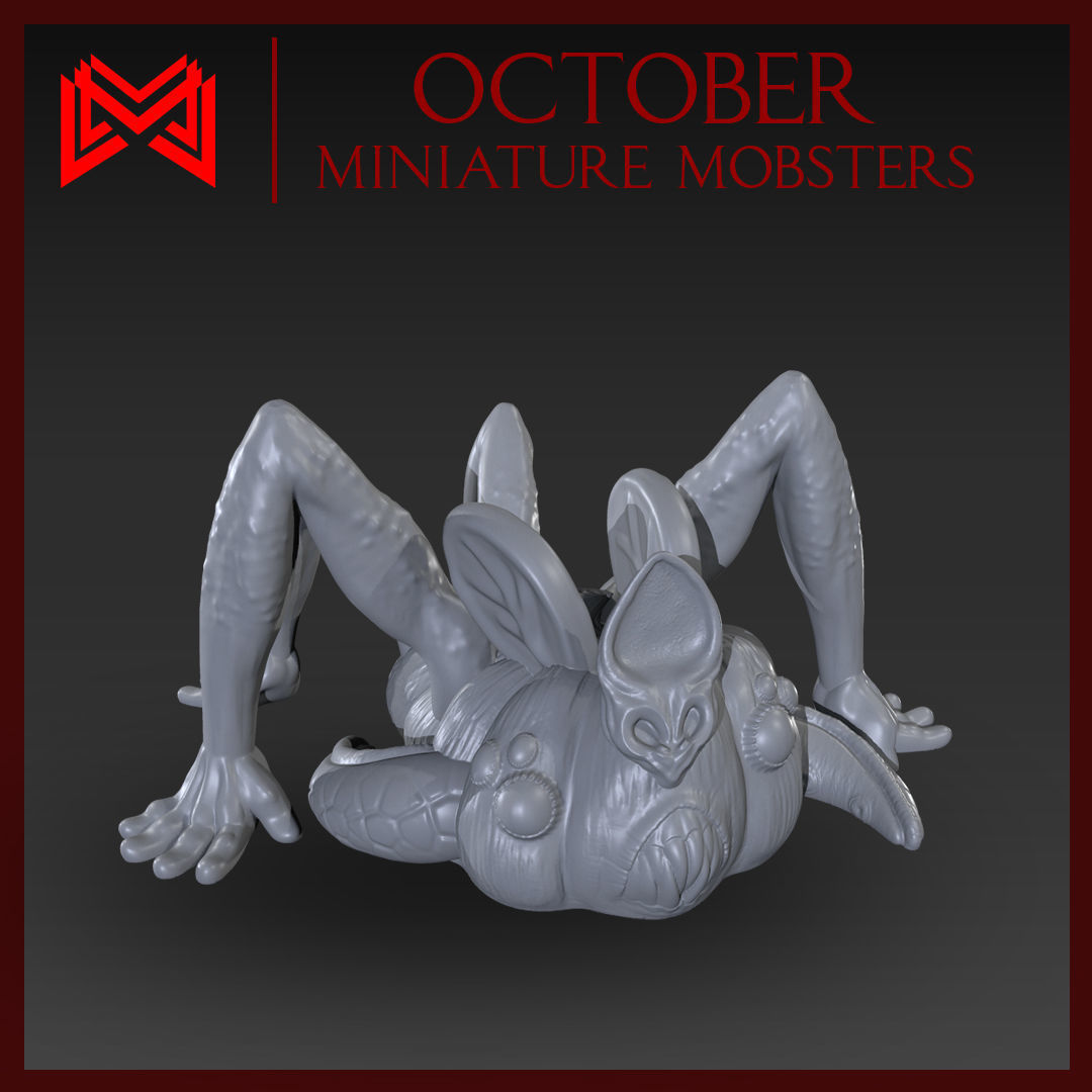 October Miniatures - Pumpkin Theme 3D print model_3