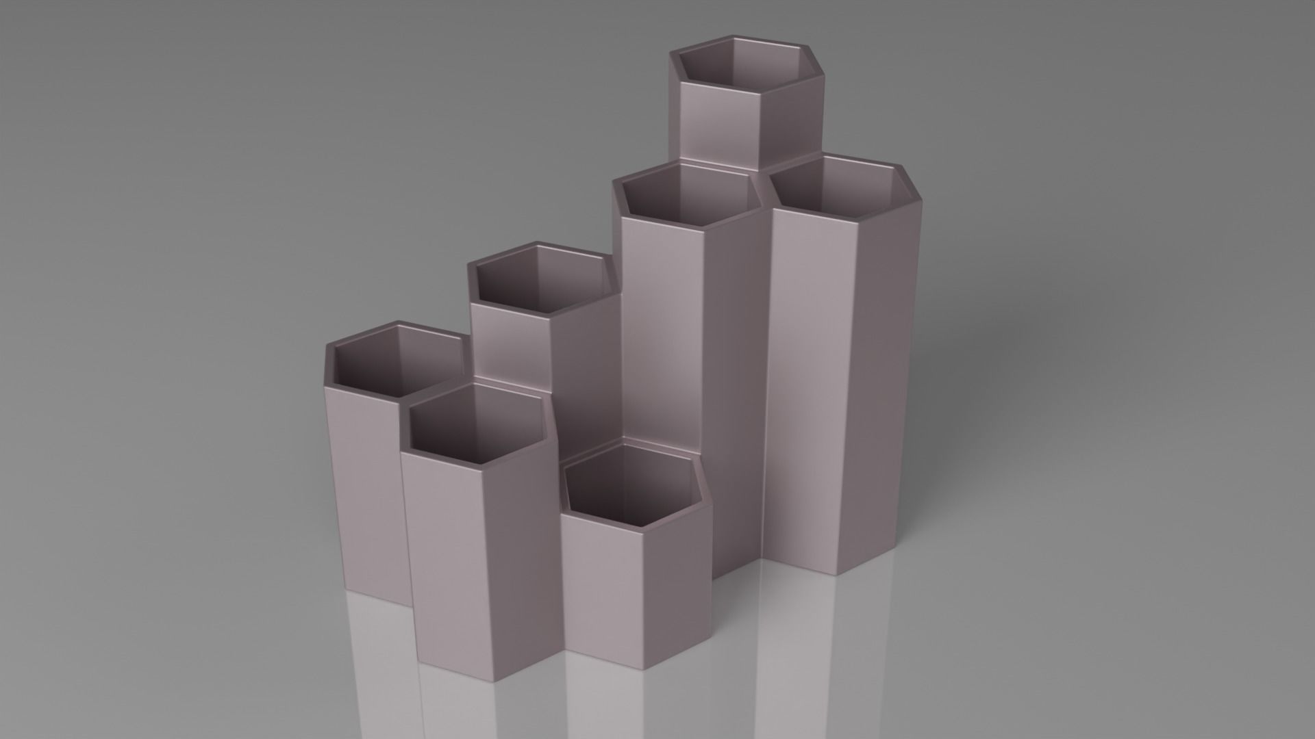 Hive Pen Holder 3D print model_2