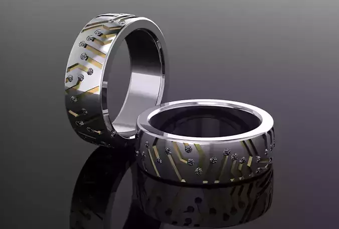 techno ring
