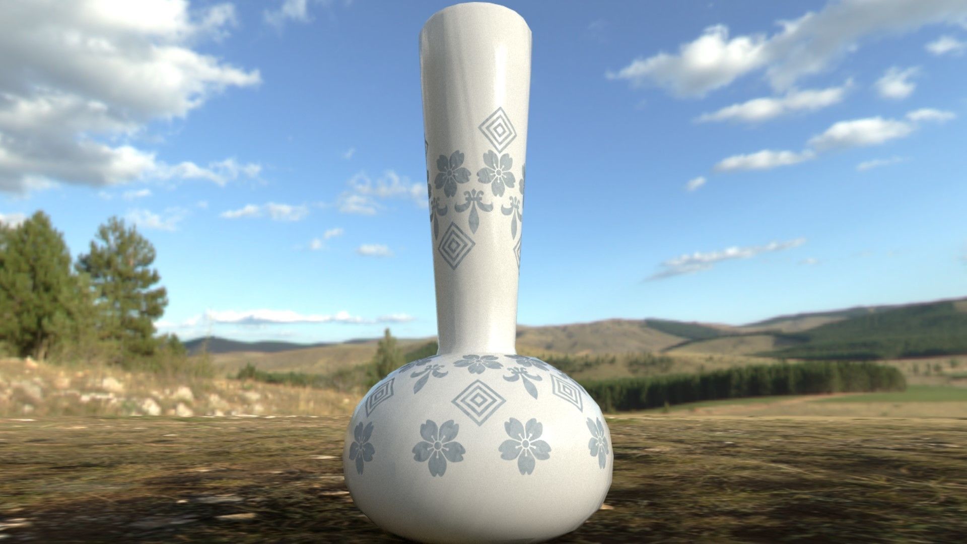 Indian Ceramic 3D model_3